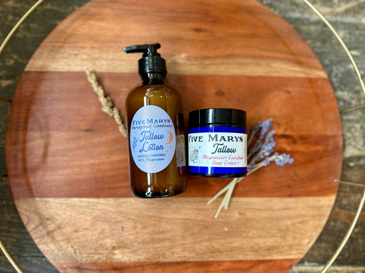 Magnesium Tallow Duo – Five Marys Ranch