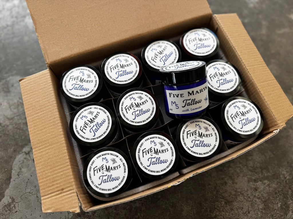 Five Marys Tallow : Lavender - Wholesale – Five Marys Ranch