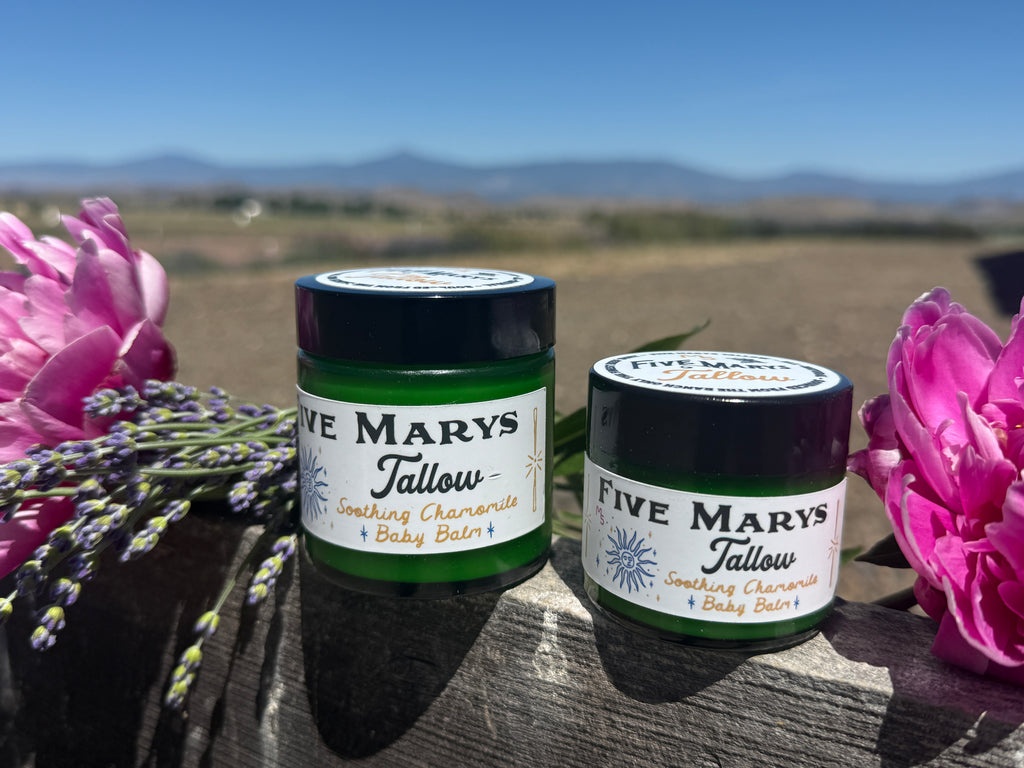 マベラス MAVELOUS クリーム 10g Everything Tallow Balm : Soothing Chamomile – Five Marys Ranch