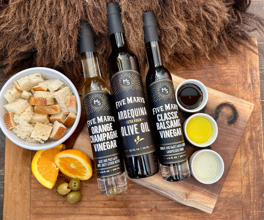 Olive Oil & Vinegar – Five Marys Ranch