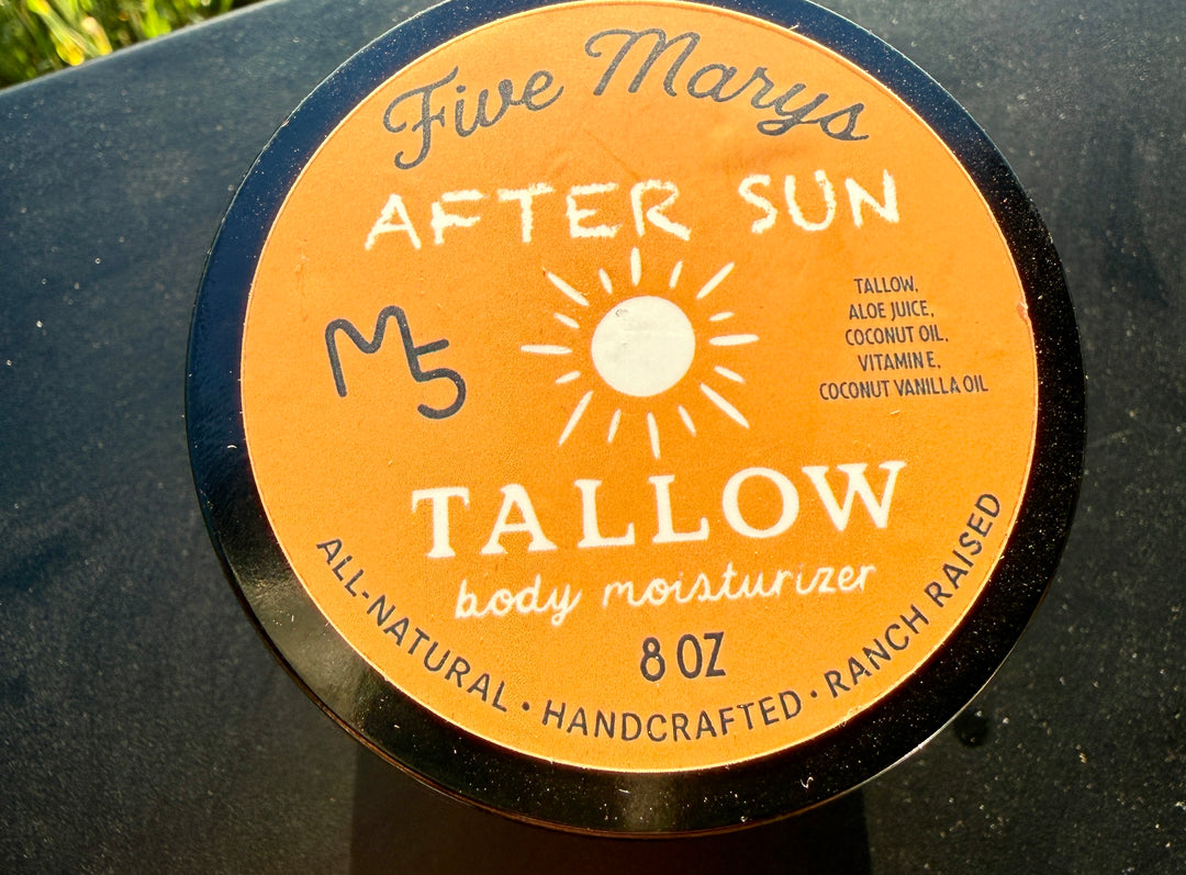 After Sun Tallow Moisturizer – Five Marys Ranch
