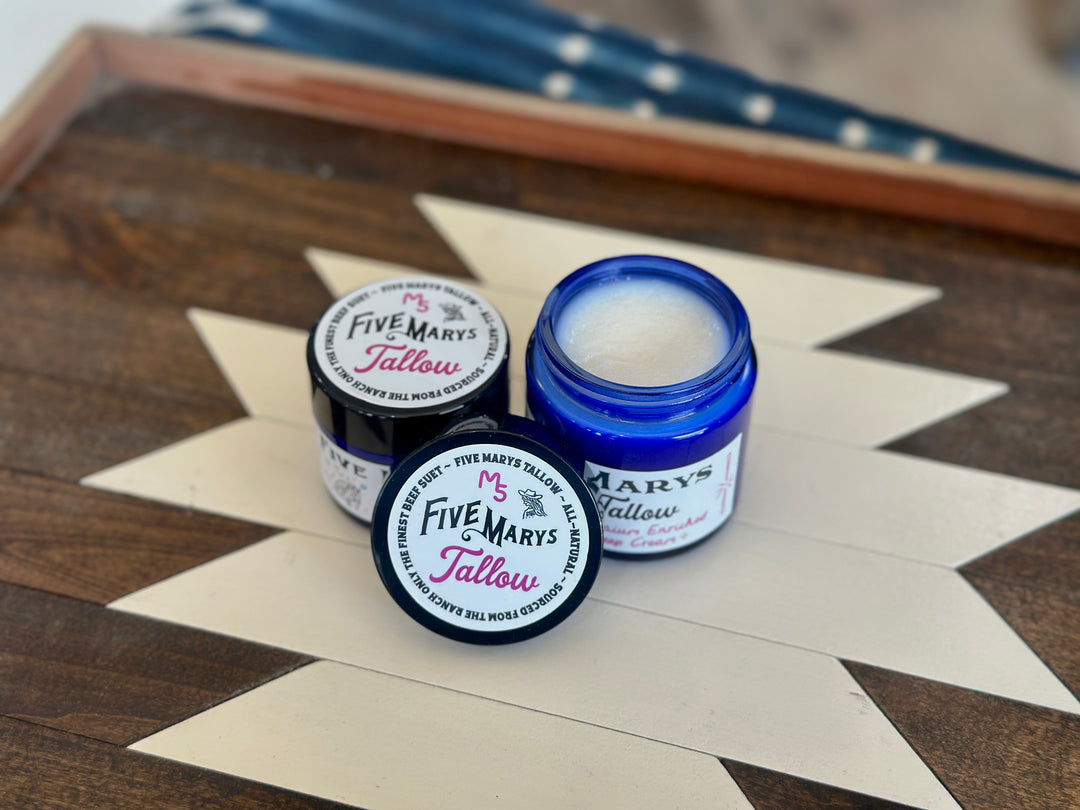 Magnesium Enriched Sleep Tallow Cream – Five Marys Ranch